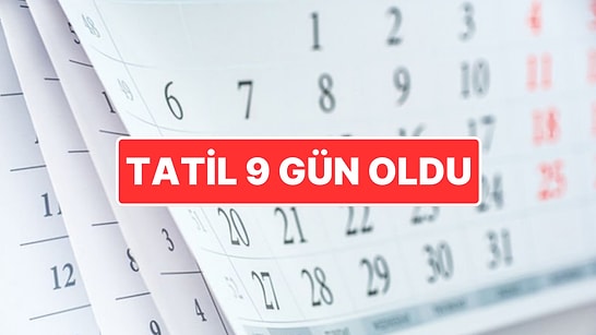 Cumhurbaşkanı Erdoğan Açıkladı: Kamuda Bayram Tatili 9 Gün Oldu