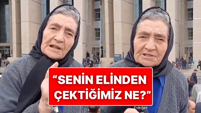 Oğlu Gözaltına Alınan 75 Yaşındaki Kadın Cumhurbaşkanı Erdoğan’a Seslendi: “Senin Elinden Çektiğimiz Ne?”