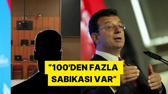 Ekrem İmamoğlu'nun Avukatı Gizli Tanıklardan Birinin Yüzden Fazla Sabıkası Olduğunu Açıkladı