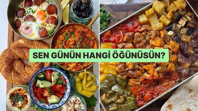 Sen Günün Hangi Öğünüsün?