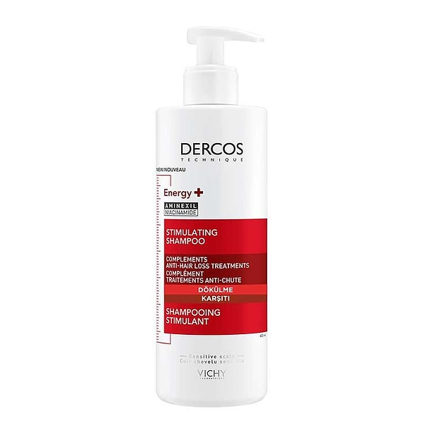 Vichy Dercos Energising Saç Dökülmesine Karşı Şampuan