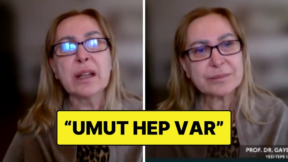 Prof. Dr. Gaye Gencer, Ekol TV'de Gözyaşlarına Hakim Olamadı: "Umut Hep Var"