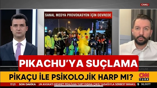 CNNTÜRK Ekranlarında Pikachu'nun Psikolojik Harp Olabileceği Anlatıldı