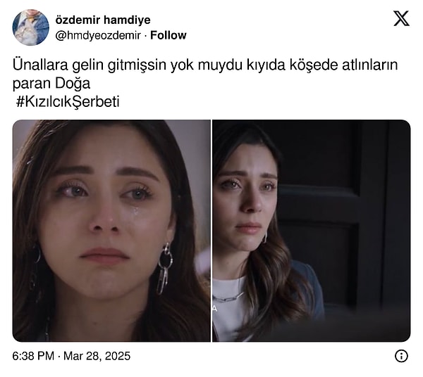 16. Apo Bey sırf intikam için kredi borcunu ödemek için şart koştu. Eve geri dönen Doğa'nın yüzü ektedir: