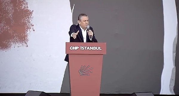 CHP, 23 Mart Pazar günü tutuklanan İBB Başkanı Ekrem İmamoğlu'na destek için İstanbul Maltepe'de destek mitingi düzenledi.