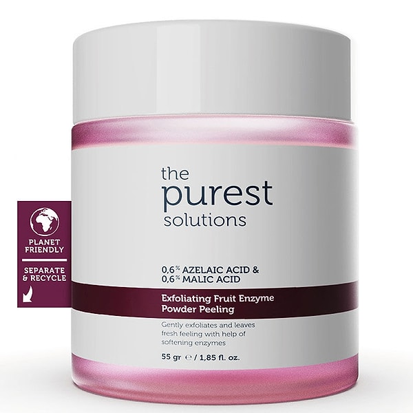 The Purest Solutions Exfoliating Fruit Enzyme Powder Peeling