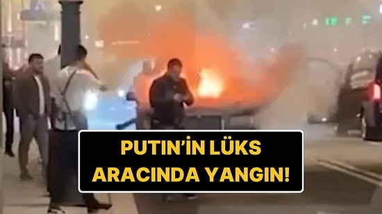 Zelenskiy “Ölecek” Demişti: Rusya Devlet Başkanı Putin’in Konvoyundaki Lüks Araçta Patlama