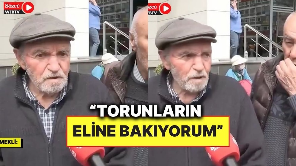 Torunlara Harçlık Veremeyeceğini Söyleyen Emekli: "Satır Olsa da Oy Verdiğim Elimi Kırsam"