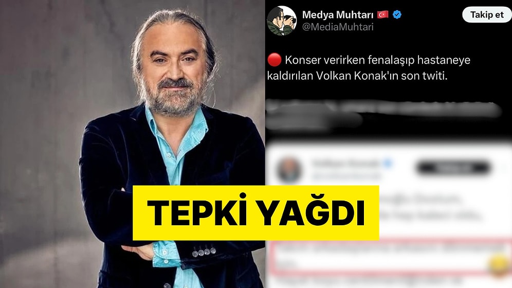 AKP'ye Yakın Bir X Hesabının Volkan Konak Paylaşımına Tepki Yağdı