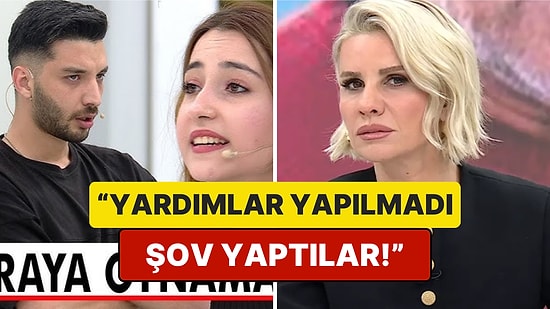 "Şov Yaptılar!": Esra Erol'a Çıkan Engelli Konuk Yayında Sözü Verilen Yardımların Yapılmadığını Açıkladı!