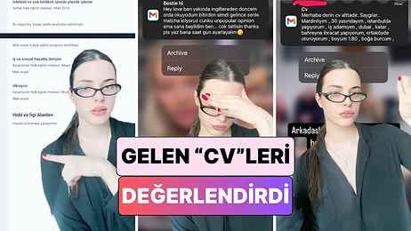 “Sevgilim Olmak İstiyorsanız CV Gönderin” Diyen Derin Talu Gönderilen CV'leri Takipçileriyle Değerlendirdi