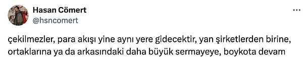 Bazı kullanıcılar ise konserin paravan şirketlerle gerçekleşeceğini, Abdülkadir Özkan'ın formalite olarak böyle bir açıklama yaptığını iddia etti.