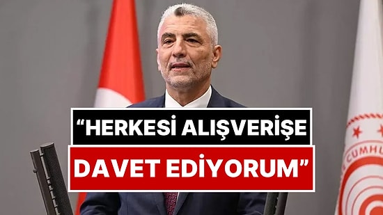 Ticaret Bakanı Ömer Bolat'tan Boykota Karşı "Alışverişinizi Mutlaka 2 Nisan'da Yapın" Çağrısı