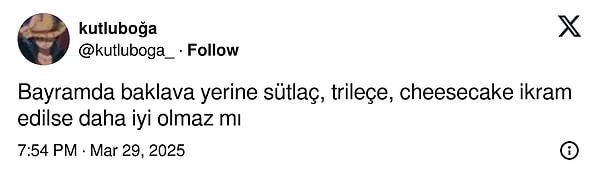 Sadece bir fikir.