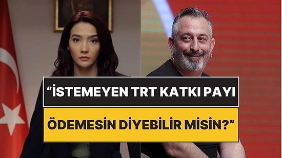 Cem Yılmaz, Aybüke Pusat'ın Boykot Çağrısı Sebebiyle Teşkilat'tan Çıkarılmasından Sonra TRT'ye Tepki Gösterdi