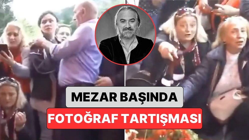 Fotoğraf İçin Sıraya Girdiler: Volkan Konak'ın Mezarı Başında Fotoğraf Tartışması Yaşandı