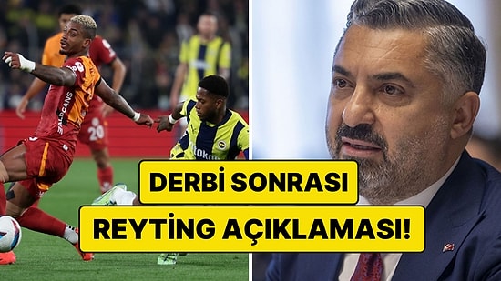 RTÜK Başkanı'ndan ATV’ye Derbi Boykotu Paylaşımları Sonrası Reyting Açıklaması!