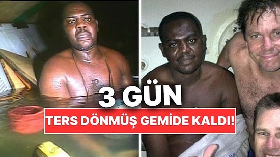 Denizin 30 Metre Altında Ters Dönmüş Bir Gemide 3 Gün Hayatta Kalan Adam: Harrison Okene