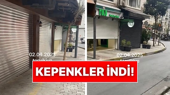 2 Nisan Boykot Çağrısı Karşısında Teşvikiye’deki Kafeler Kepenkleri İndirdi