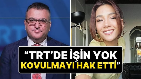 Cem Küçük'ten Aybüke Pusat'a: "CHP'nin Çağrısına Destek Veriyorsan TRT'de İşin Yok, Kovulursun, Hak Etti"