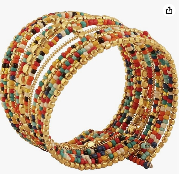 Touchstone"Tribal Bohem Bileklik