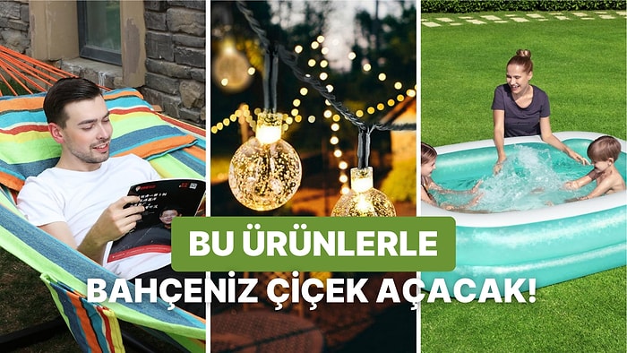 Bahçelere Baharı Getirecek 10 Dış Mekan Ürünü