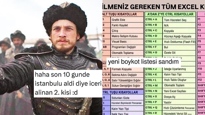 İstanbul'u Alma Problemlerinden Her Yerde Liste Görenlere Son 24 Saatin Viral Tweetleri