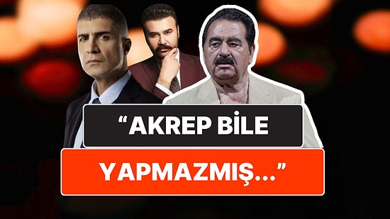 İbrahim Tatlıses Kardeşi Hüseyin Tatlı'yı Topa Tuttu, Özcan Deniz'e Tam Destek Verdi