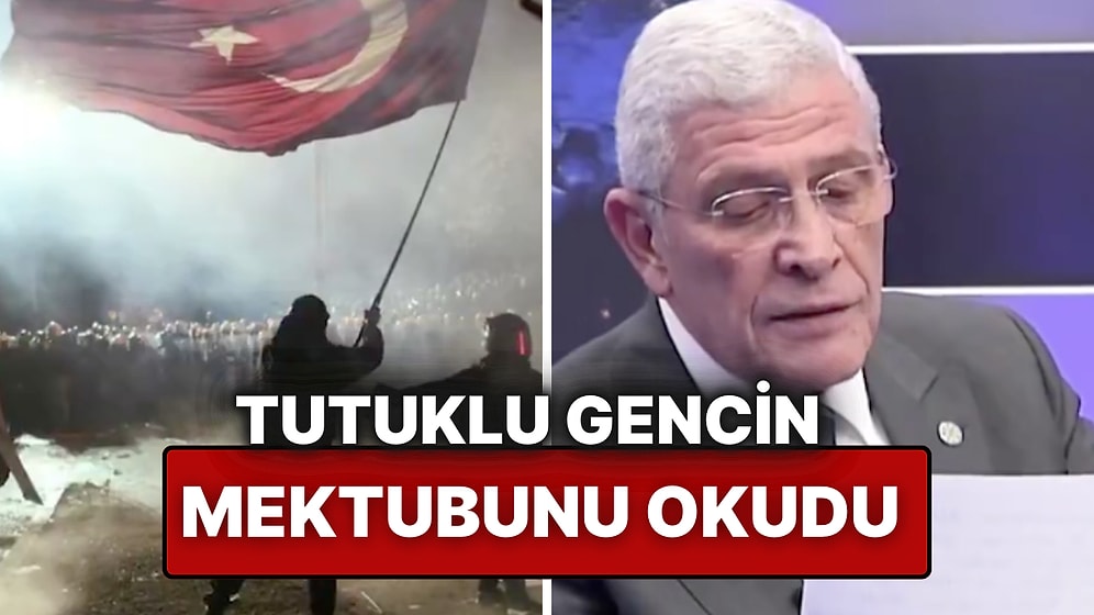 Müsavat Dervişoğlu, Protesto Nedeniyle Tutuklanan Gencin Mektubunu Okudu: "Vatan Sağ Olsun"