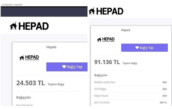 2 Nisan tüketim boykotuna destek vermesinin ardından işine son verilen oyuncuya destek veren isimlerin Hepad Her Eve Bir Pati derneğine yaptığı bağışlar gözle görülür şekilde arttı.