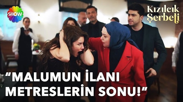 Kızılcık Şerbeti'nin son bölümü yine ortalığı yıktı geçti.
