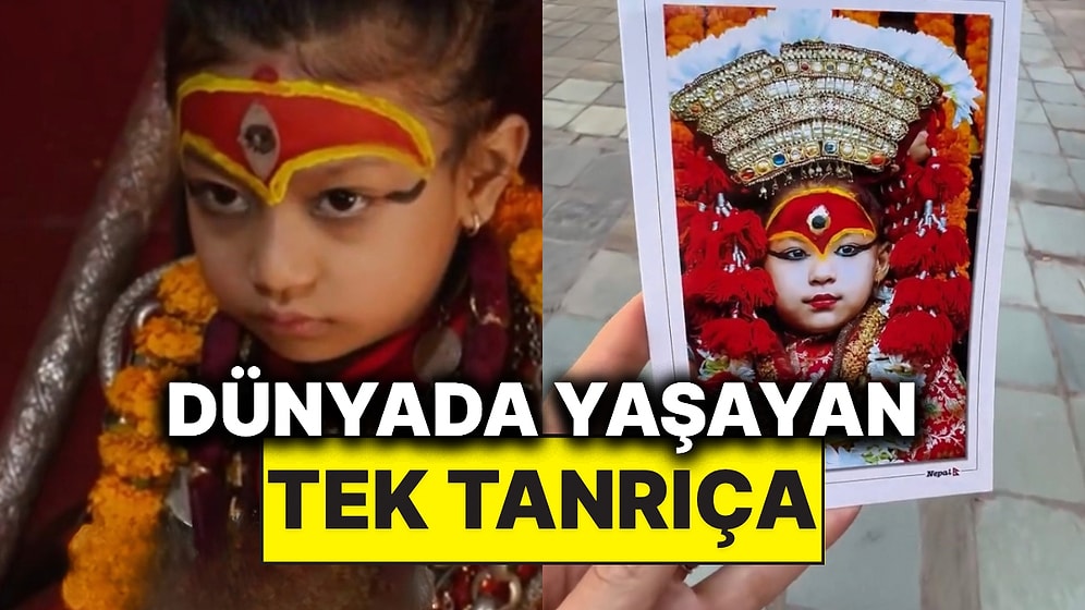 Dünyada Yaşayan Tek Tanrıça Nepal’de Bir Kız Çocuğu: Bütün Gün Karanlık Bir Odada Kalmak Zorunda