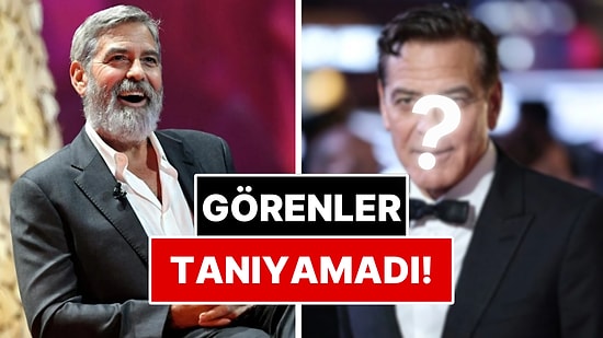 Sakalını Kestirip Saçını Boyatan George Clooney'nin Yeni İmajını Görenler Tanıyamadı!