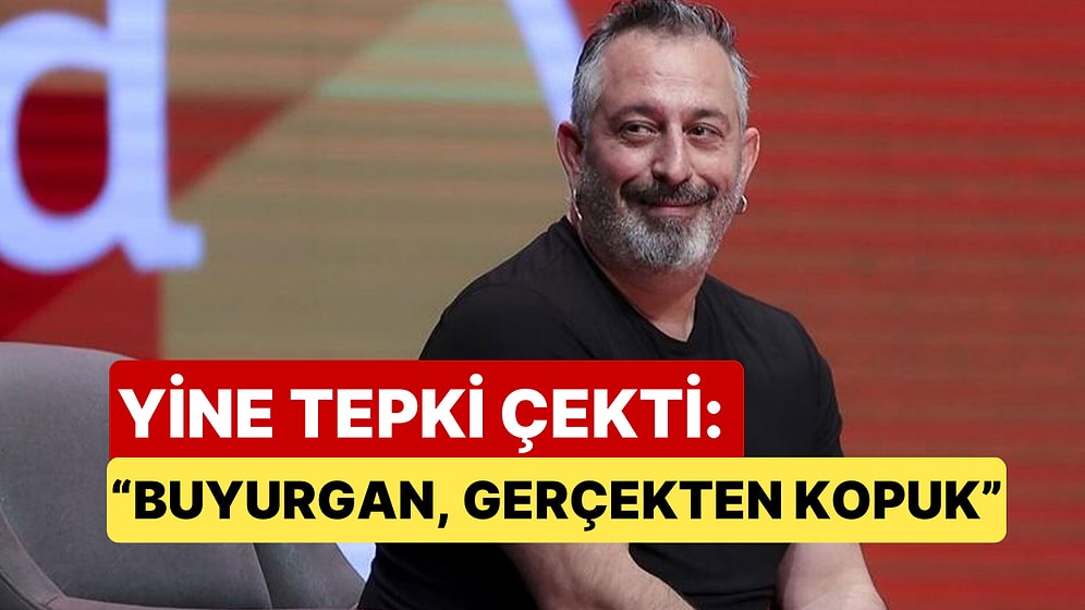 Sosyal Medya Kullanıcıları Cem Yılmaz'a Yine Çok Sert Çıkıştı