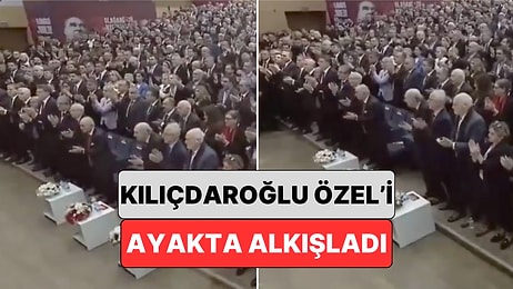Tek Genel Başkan Adayı Oldu: Kemal Kılıçdaroğlu, Özgür Özel'i Ayakta Alkışladı