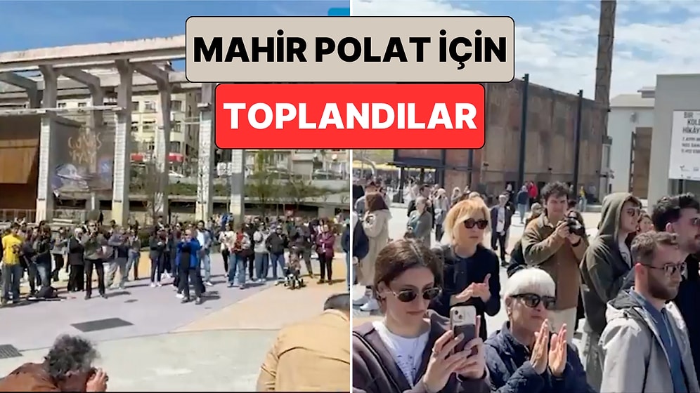Vatandaşlar Sağlık Sorunları Yaşayan Mahir Polat'a Destek Olmak İçin Müze Gazhane'de Toplanmaya Başladı