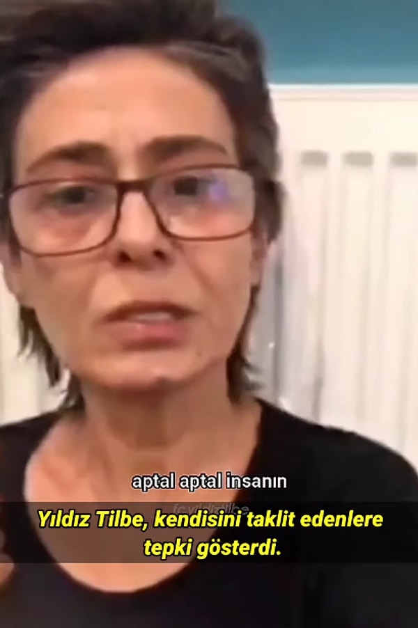 Yıldız Tilbe, bu sefer de kendisini taklit edenlere açtı ağzını yumdu gözünü. Ağzını yayarak konuşup kendisini taklit edenleri takipten çıkaracağını söyledi.