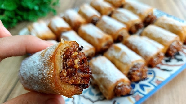 3. Elmalı Çıtır Rulo & Kabak Dolması