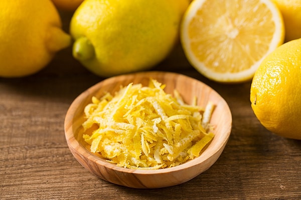 2. Limon kabuğu rendesi...