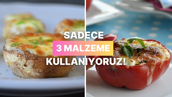 Sadece 3 Malzemeyle Yapabileceğiniz 10 Şaşırtıcı Tarif