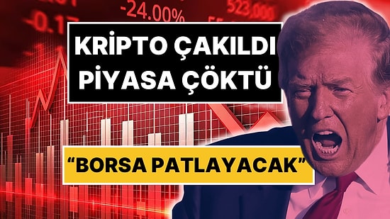 Kripto Para Çakıldı, Borsalar Çöktü! "Piyasalar Patlayacak" Diyen Trump'ın Vergileri Dünyada Deprem Yarattı