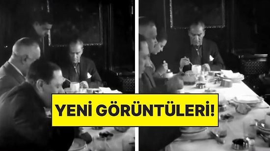 Mustafa Kemal Atatürk’ün Daha Önce Yayınlanmayan Bir Videosu Gündeme Geldi
