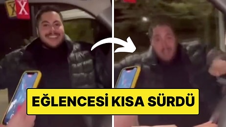 Eğlencesi Kısa Sürdü: Bolu'da Otomobilde Dans Eden Sürücü Dengesini Kaybedip Yola Düştü