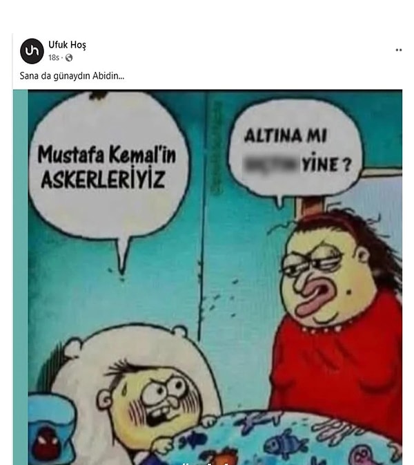 Ufuk Hoş'un söz konusu paylaşımı 👇