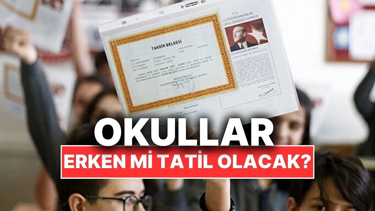 MEB Son Noktayı Koydu: Okullar 2025&apos;te Ne Zaman Kapanıyor, Erken mi Tatil Olacak?