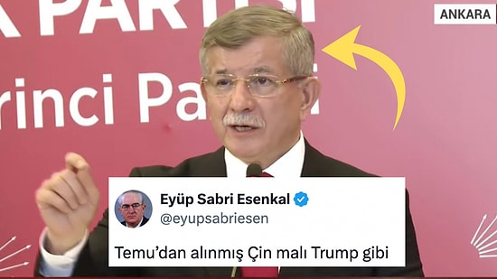 Ahmet Davutoğlu'nun Özgür Özel ile Basın Toplantısı Sırasında Sarışın Görünmesinin Sırrı Aydınlandı