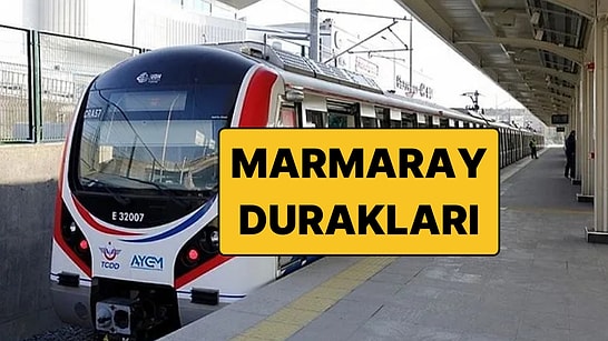 Marmaray Durakları ve Sefer Saatleri! Gebze'den İstanbul Halkalı'ya Marmaray Güzergahları ve 2026 Ücretleri