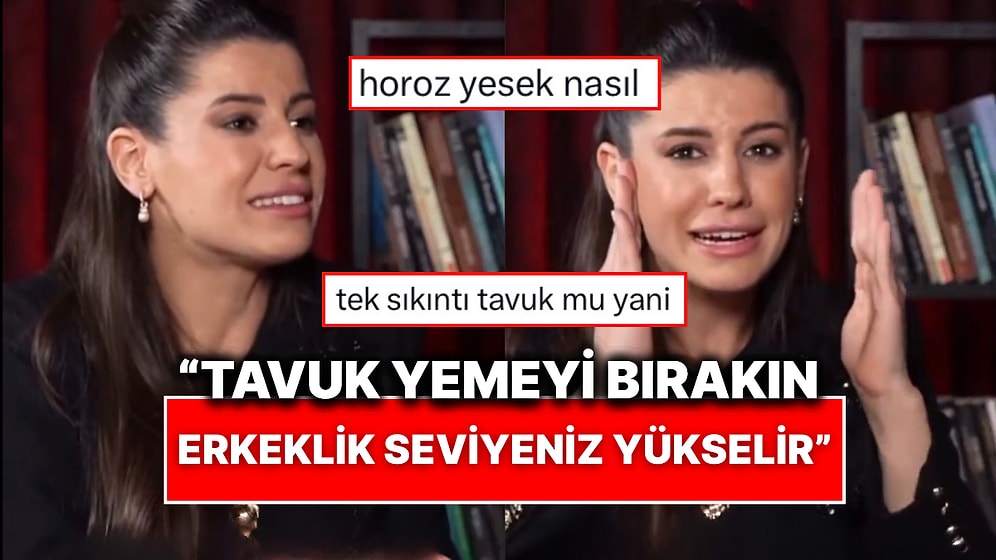 Tavukların Hormonlu Olmasından Yola Çıkarak Erkeklere Seslendi: “Tavuk Yemeyi Bırakın, Erkekliğiniz Yükselsin”