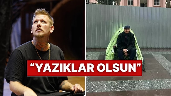 Rapçi Şanışer, Bakanlık Binasının Önünde Çadır Kuran Mahmut Tanal'a Polis Müdahalesine Tepki Gösterdi