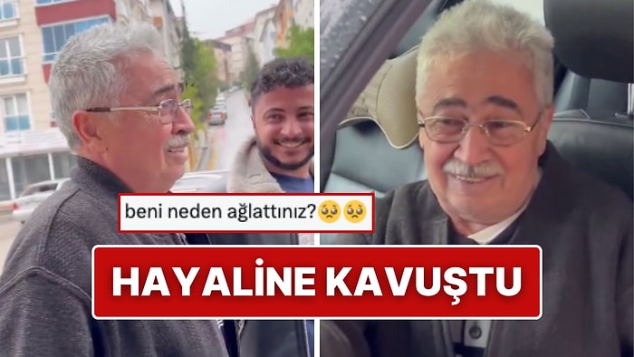 Babalarına Yıllardır Hayalini Kurduğu Arabayı Hediye Ettiler: "Sen Her Şeyin En Güzeline Layıksın"